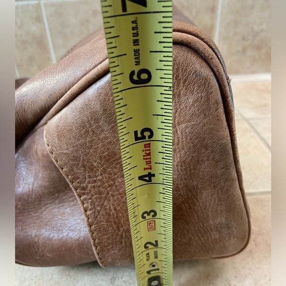 Vintage MODA D’Luciano Mexico Brown Leather Shoulder Bag Purse - Picture 11 of 16